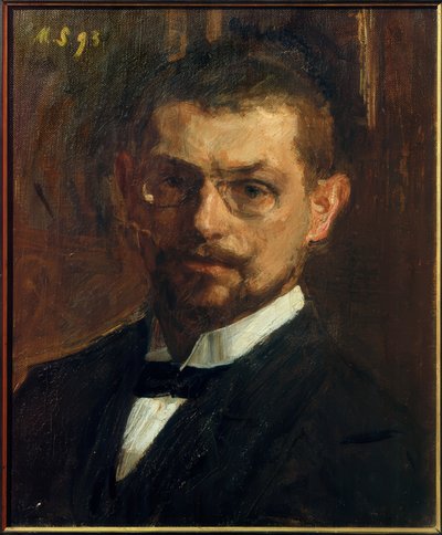 Selbstbildnis von Max Slevogt